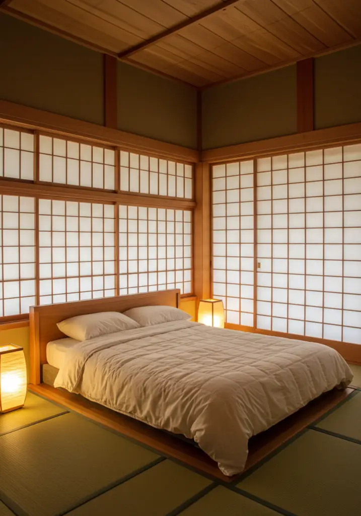 Japanese Bedroom Style
